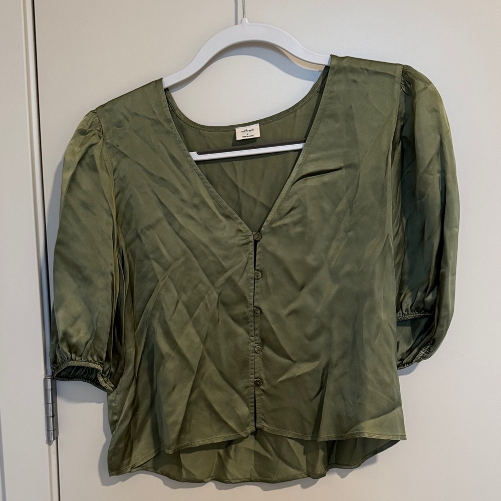 Wilfred Sage Green Blouse